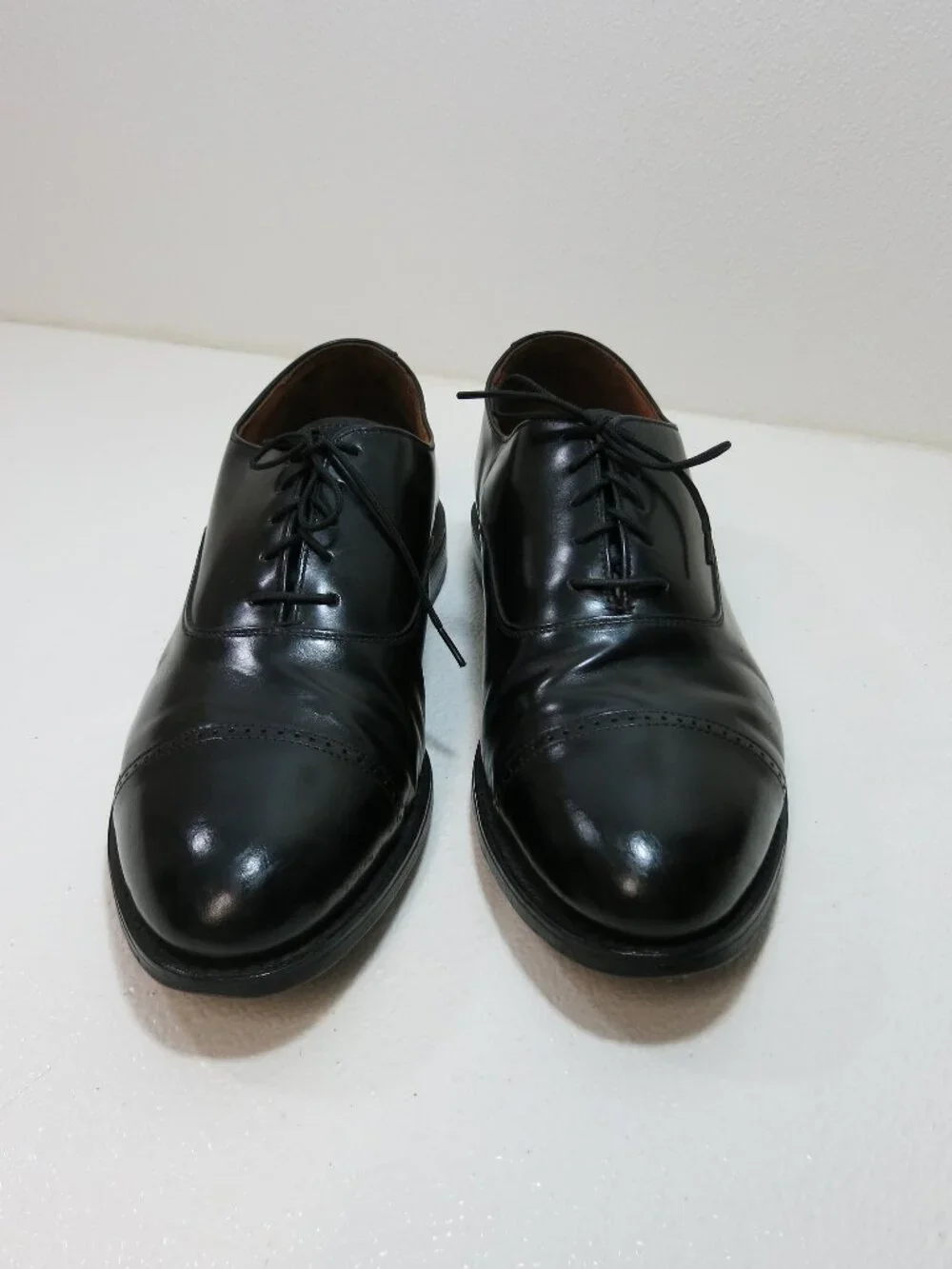 Bostonian Classics Men's Made In USA Leather Oxfords Formal Shoe Size 12 D/B